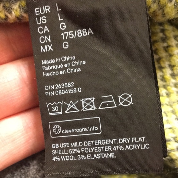 H&M x Pringle of Scotland Jacquard-Knit Skirt eh. - Picture 16 of 16